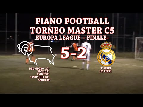 3° Torneo Master C5 Spring Edition 2016 - Finale Europa League: Derby County-Real Madrid