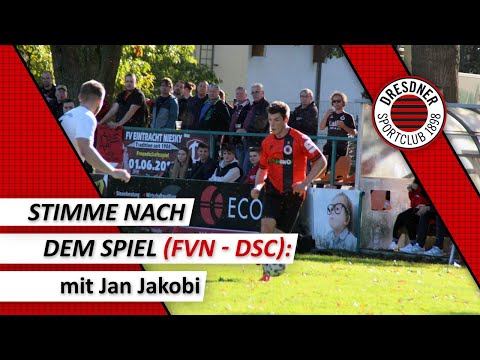 FV Eintracht Niesky - Dresdner SC 1898 4:0 (21.10.2023) - Stimme nach dem Spiel