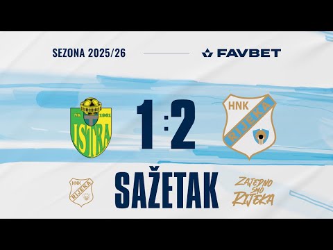 Istra 1961 - Rijeka 1:2, sažetak, 17. kolo (2025./2026.)