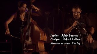 Les Ogres de Barback &amp; Le Bal Brotto Lopez - "C'est peut-être" (Allain Leprest)