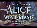 Alice In Wonderland 1951 Theatrical Trailer