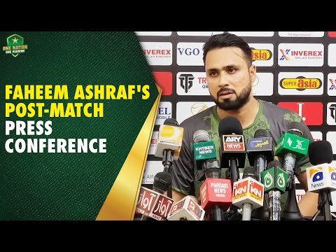 Faheem Ashraf's post-match press conference | Pakistan vs Afghanistan | T20I Tri-Nation Series