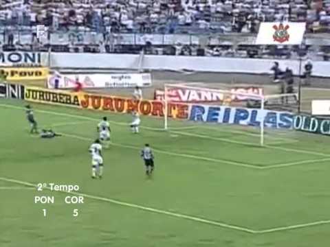 Ponte Preta 4x5 Corinthians - Brasileirão 1998 - José Carlos Guedes (Jovem Pan) - Edição Original