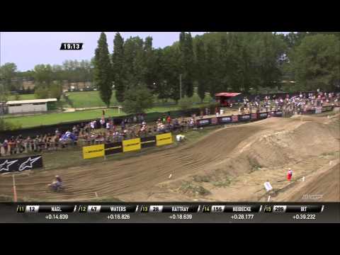 Shaun Simpson passes Dean Ferris MXGP of Lombardia 2015