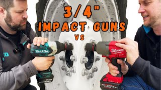 3/4 IMPACT Wrench BATTLE - Milwaukee vs Makita vs Kress TESTED to the MAX