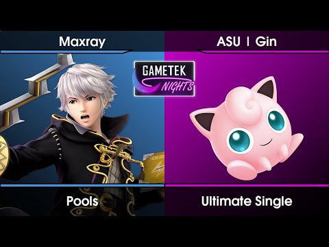 Gametek Night 2023.01 - Maxray (Robin,King Dedede) Vs. Gin (Jigglypuff) SSBU Ultimate Tournament