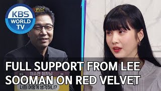 Full support from Lee Sooman on Red Velvet [Happy Together/2020.01.23]