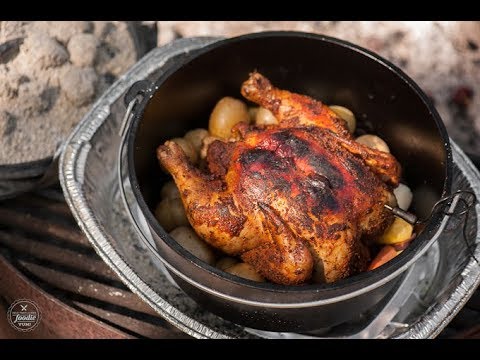 DUTCH OVEN ROASTED CHICKEN