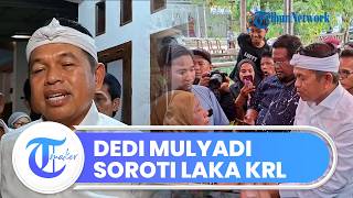 Dedi Mulyadi Soroti Banyak Perlintasan Liar, Dukung Investigasi Kecelakaan Kereta Bekasi Timur