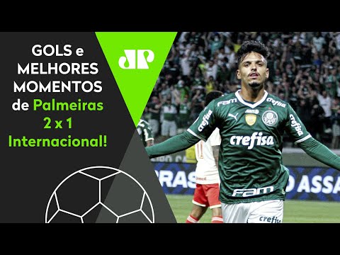 VITÓRIA GIGANTE DO LÍDER! PALMEIRAS 2 X 1 INTERNACIONAL | MELHORES MOMENTOS | BRASILEIRÃO 2022