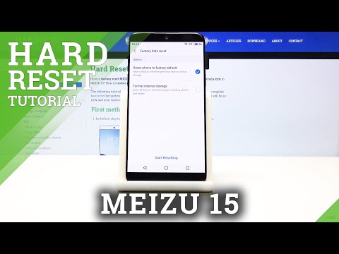 How to Factory Reset MEIZU 15 by Settings - Erase All Data