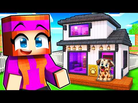 J'ai fait une maison de rêve pour mon chien sur Minecraft !