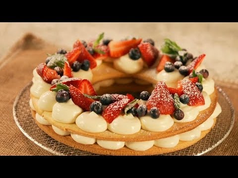 "Tarta triple de frutillas" ¡Un manjar!