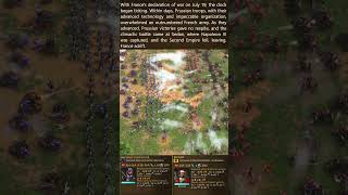 Inspiration from the Franco-Prussian War. AoE III. #ageofempires3 #game #simulation #battle #gaming