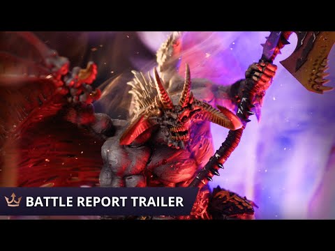 Chaos Daemons vs Black Templars - Warhammer 40k Battle Report Trailer