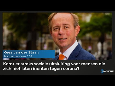 Uitgelicht! 18-12-2020 - Kees van der Staaij (SGP) over dreigende sociale uitsluiting door corona