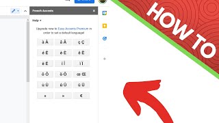 How to Add Accent Marks on Google Docs