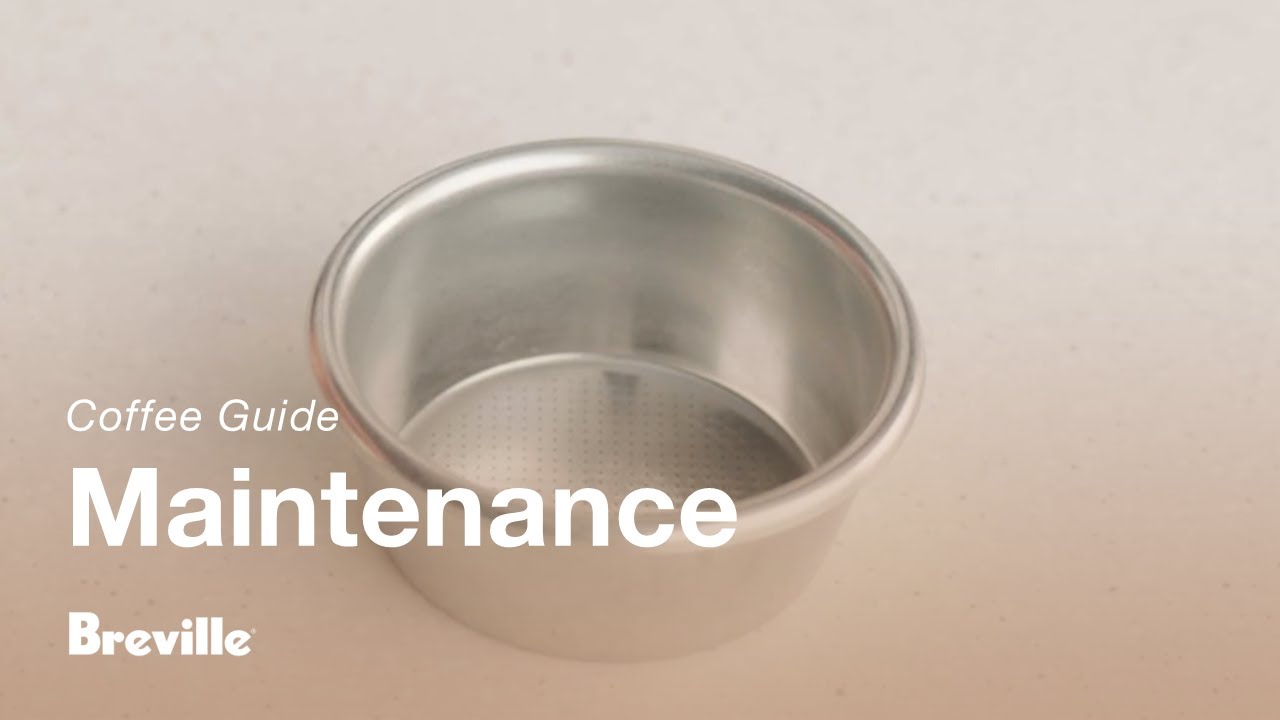 Filter basket rinse