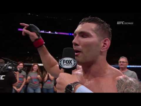 Chris Weidman Says He’d Fight Michael Bisping If They Meet Face To Face