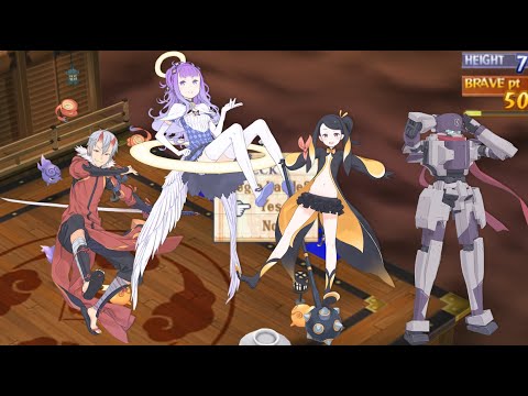 Summon Night 5 partners Kagerou, Dyth, Spinel & Pariet VS protagonists Folth & Arca