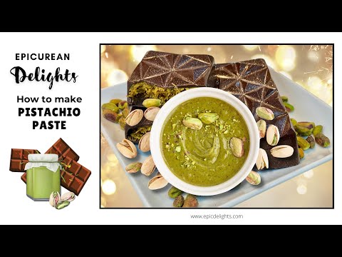 Create a Smooth and Vibrant Pistachio Paste at Home