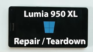 Microsoft Lumia 950 XL Screen Repair, Teardown, Mobile liquid Cooling