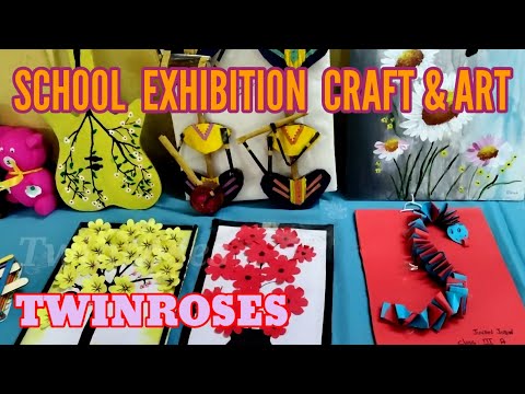 SCHOOL EXHIBITION CRAFT & ART | IDEAS FOR CHILDREN.PART 1