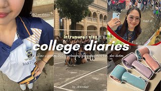 ⋆.𐙚college diaries | liceo u games, intrams vlog, unboxing goojodoq mini fan, sbo duties