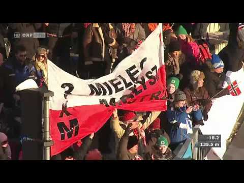 Adam Malysz 05.03.2011 team competition 135,5m [Ski-WM Oslo 2011] ORF HD