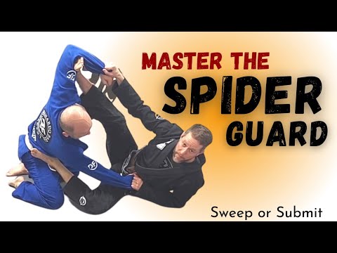 BJJ Spider Guard basics that White Belts must know!! Sweep or Submit them from this Guard!