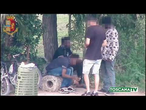 2021-03-26 LUCCA - DROGA A MINORI SOTTO LE MURA, SGOMINATA GANG