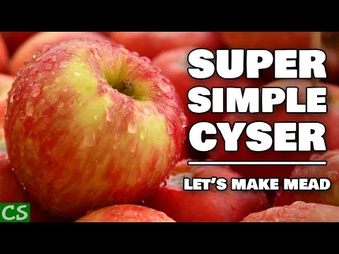 Super Simple Cyser - Apple Mead - How to Make Mead