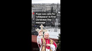 Download lagu Pope Leo calls for 'wildpeace' in first Christmas Day message mp3
