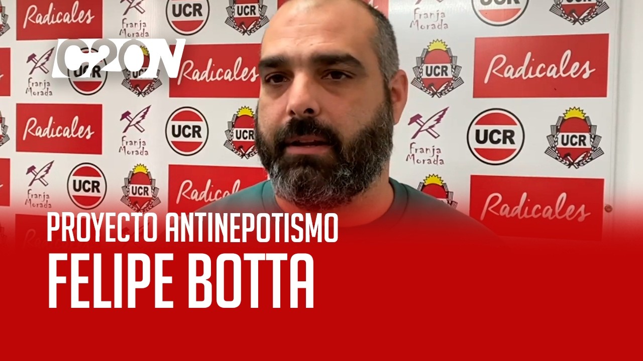C20 Noticias | Proyecto antinepotismo - Felipe Botta