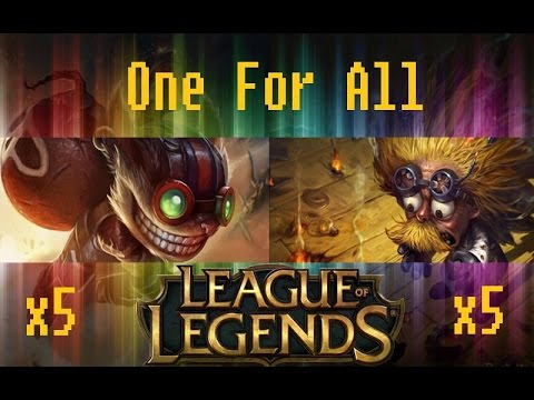 5 Ziggs vs 5 Heimer - Ultra Polka - One For All! - LoL