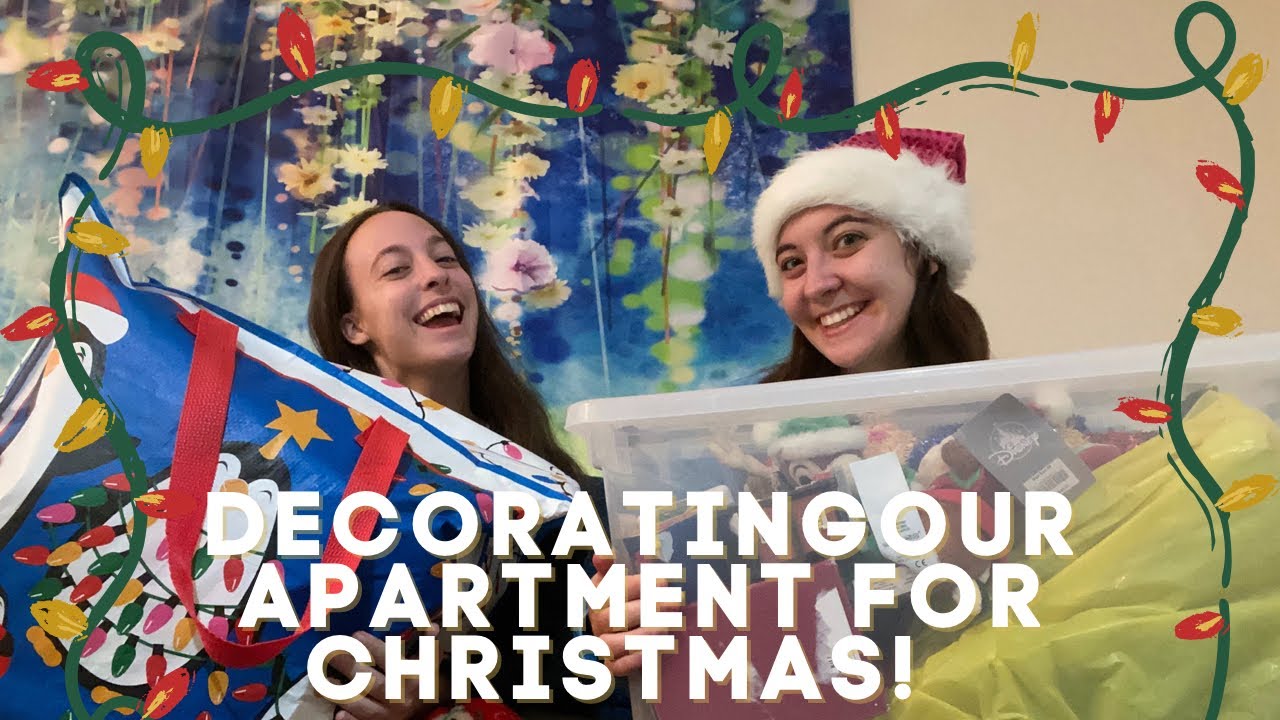 Decorating Our Apartment for Christmas! | Vlogmas 2021 Day 8!