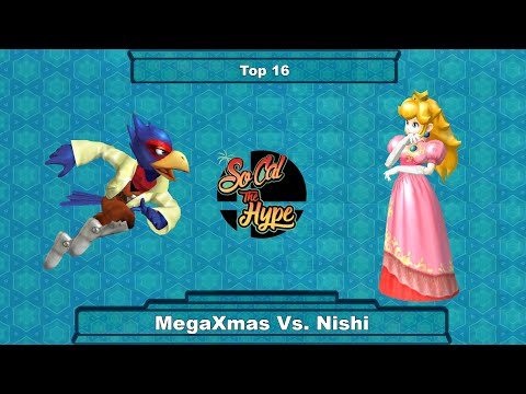 Megaxmas Vs. Nishi - Top 16: Melee Singles - SoCal The Hype
