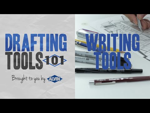 Drafting Tools 101 - Writing Tools for Drafting and Technical Drawing