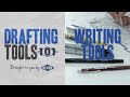 Drafting Tools 101 - Writing Tools for Drafting and Technical Drawing