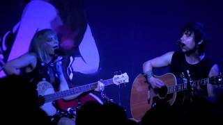 The Dollyrots "My Heart Explodes" LIVE acoustic June 28, 2013 (6/7) HD