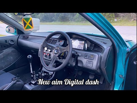 CIVIC GETS NEW DIGITAL DASH AIM MXG 1.2 STRADA INSTALL