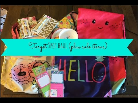 Target Dollar Spot Haul #6 Video