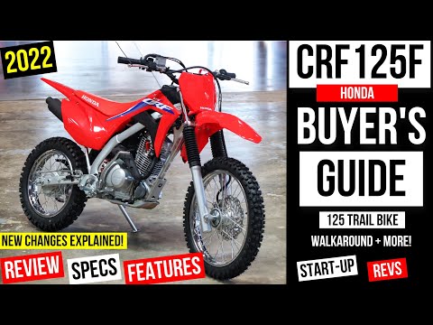 New Honda CRF125F Review: Specs, Changes Explained, Features + More! | CRF 125 Dirt Bike