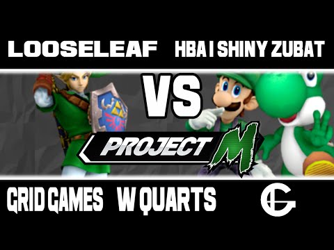 Looseleaf (Link) VS HBA | Shiny Zubat (Luigi/Yoshi) | Grid Weekly Winners Quarters