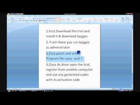 acid pro 4.0 keygen acid pro 4.0 keygen