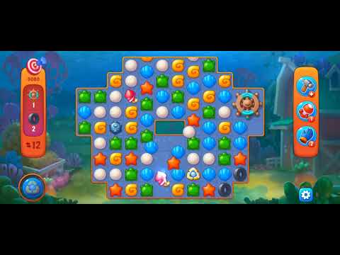 Fishdom Challenge Level 9090 (with 2 Lightning Boosters) @choraelmin