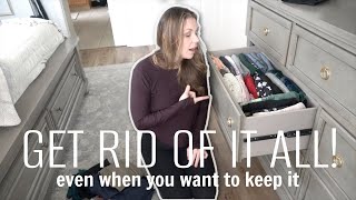 How to Declutter when you want all of your suff for a CLUTTERFREE HOME | #Kosmonia