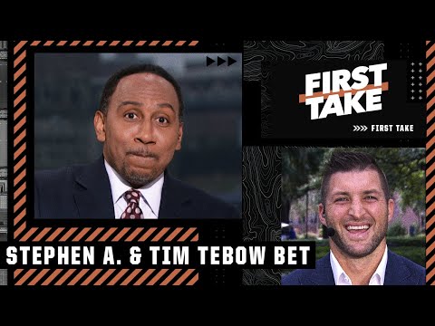 Stephen A. Smith And Tim Tebow Make Bet On Alabama Vs. Florida Game