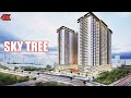 4K Sky Tree ️115m ️3x33 Floors Tuol Sangke District