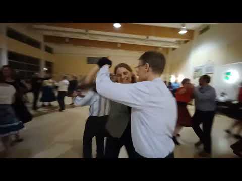 2022 Jingle Bell Rock "Standing outside the fire" Plus singing call by Tim and Peter